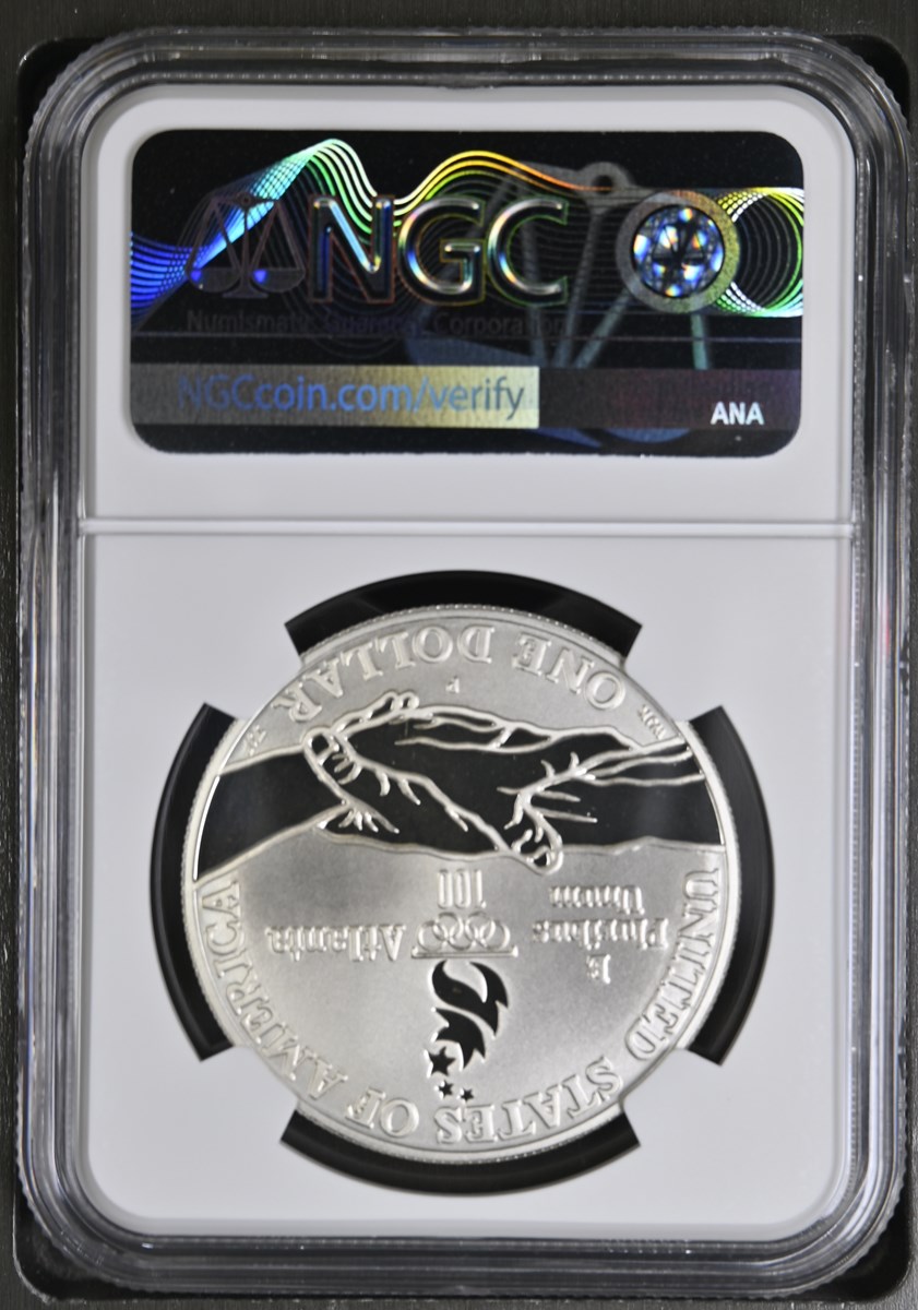 1995 P OLYMPICS - PARALYMPICS S$1 PF | Coin Explorer | NGC