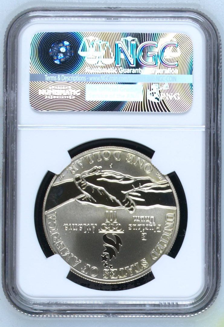 1995 P OLYMPICS - TRACK & FIELD S$1 PF | Coin Explorer | NGC