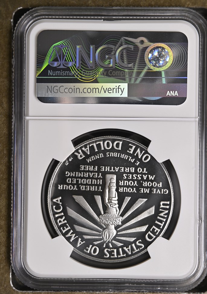 2003 P FIRST FLIGHT CENTENNIAL S$1 PF | Coin Explorer | NGC