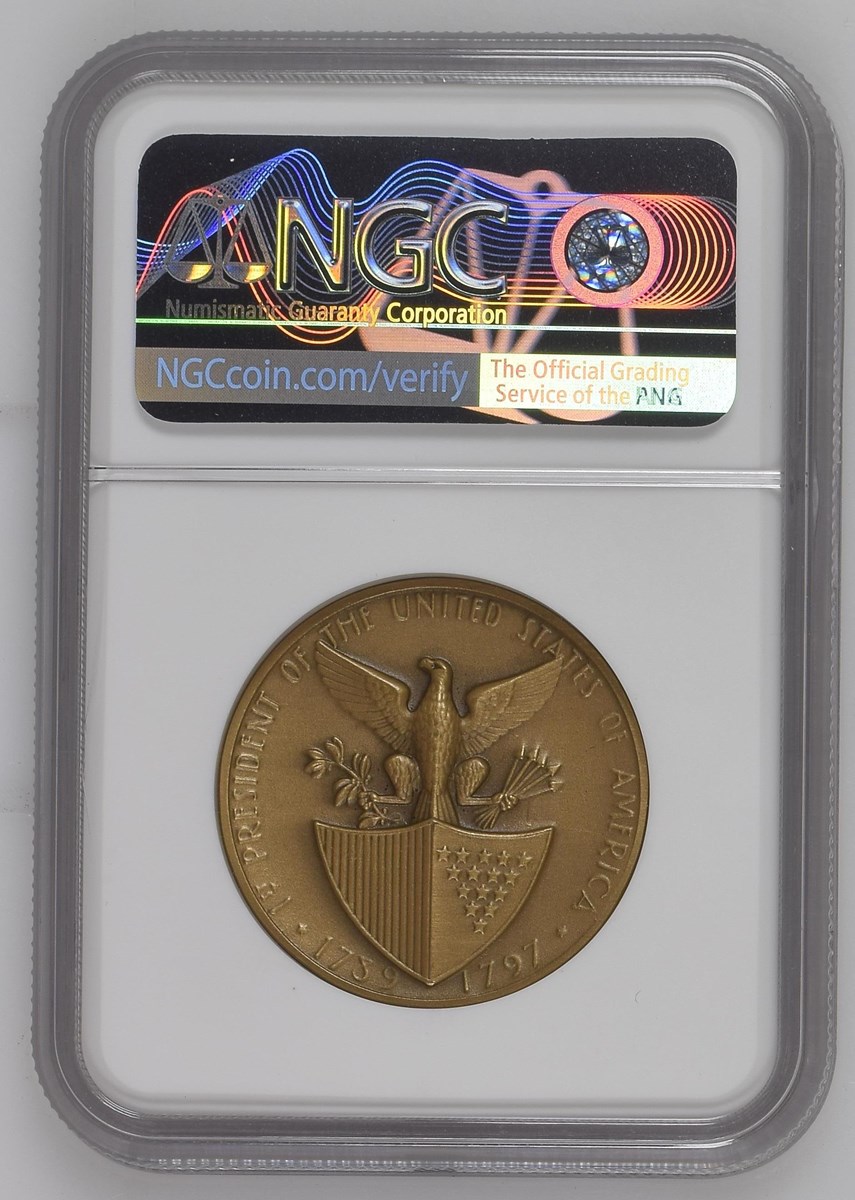 George Washington Presidential Art Medal Coin Details - George