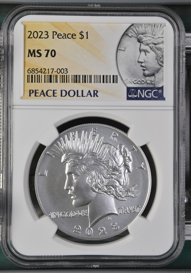 2023 Peace $1 MS | Coin Explorer | NGC