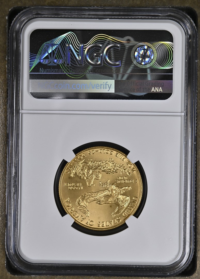 1991 EAGLE G$25 MS | Coin Explorer | NGC