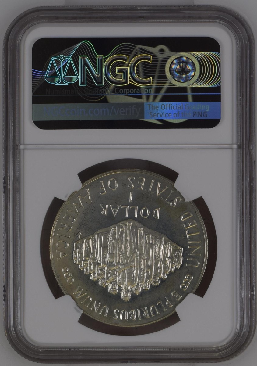 1987 S CONSTITUTION BICENTENNI | Coin Explorer | NGC