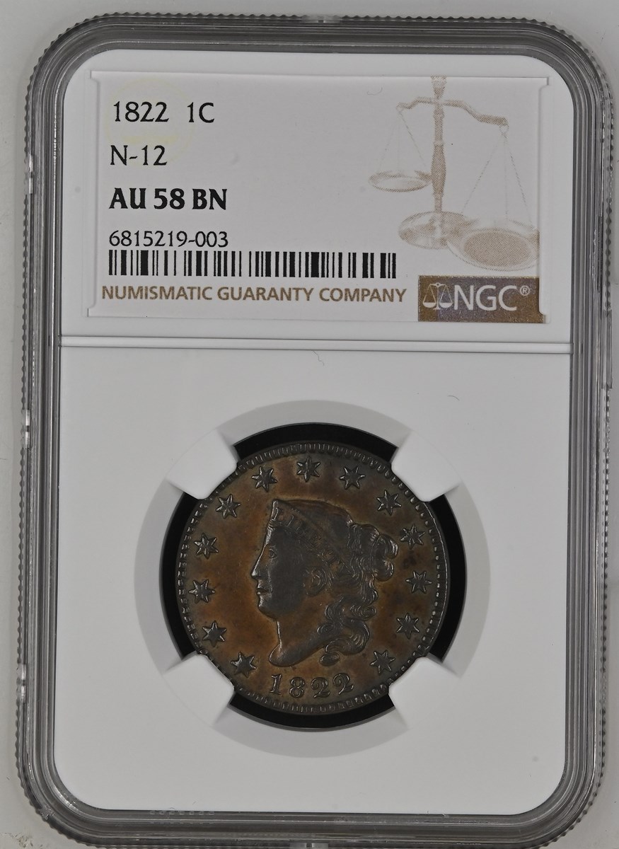 1822 1C MS | Coin Explorer | NGC