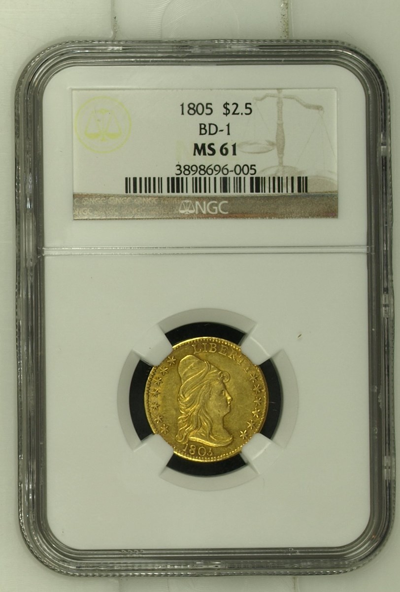 1805 BD-1 $2.5 MS | Coin Explorer | NGC
