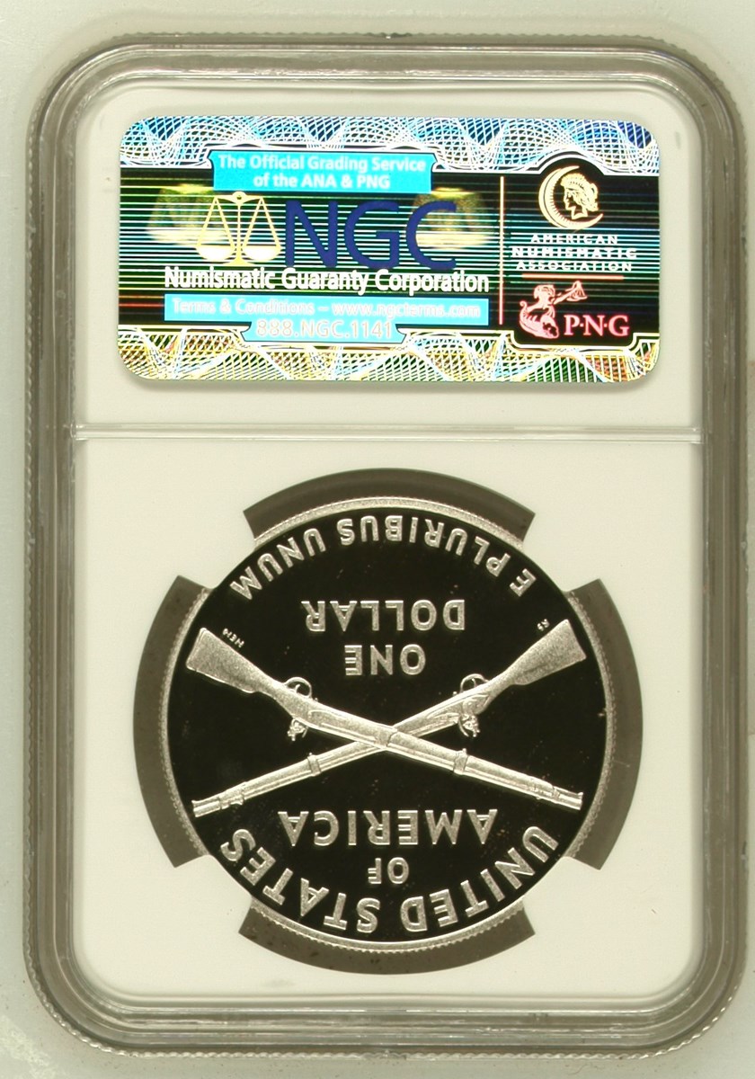 2012 W INFANTRY SOLDIER S$1 PF | Coin Explorer | NGC
