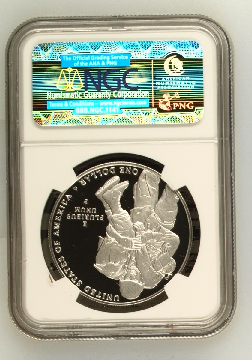2011 P MEDAL OF HONOR S$1 PF | Coin Explorer | NGC