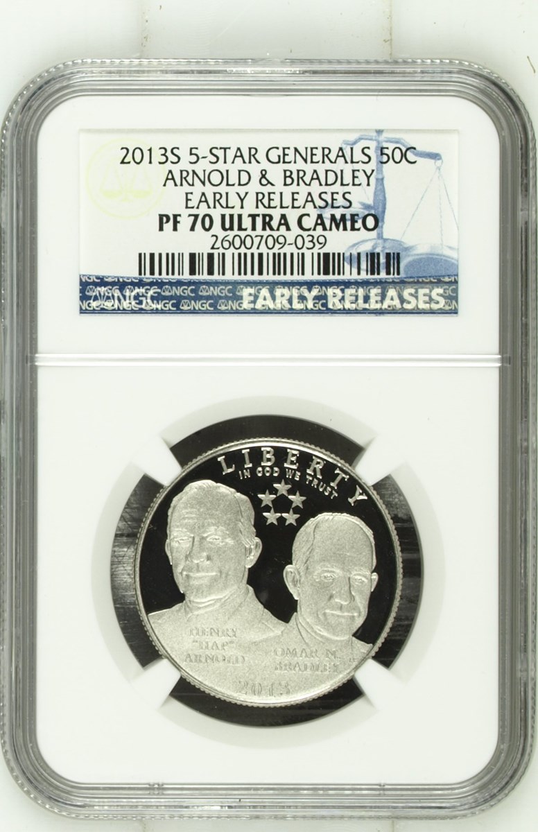 2013 S 5-STAR GENERALS 50C PF | Coin Explorer | NGC
