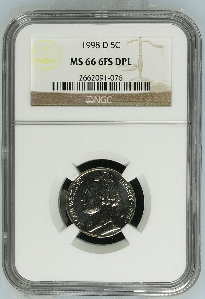 1998 D 5C MS | Coin Explorer | NGC