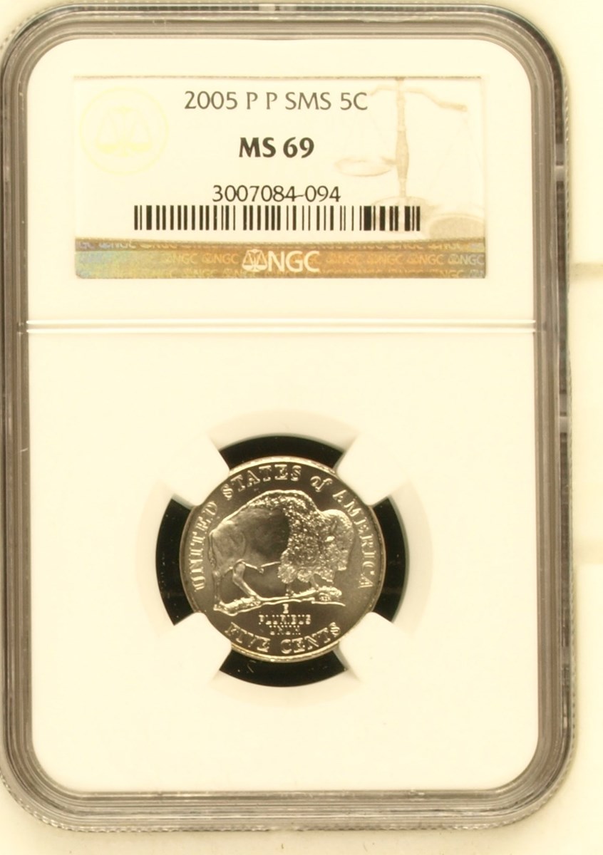 2005 P SMS BISON 5C MS | Coin Explorer | NGC