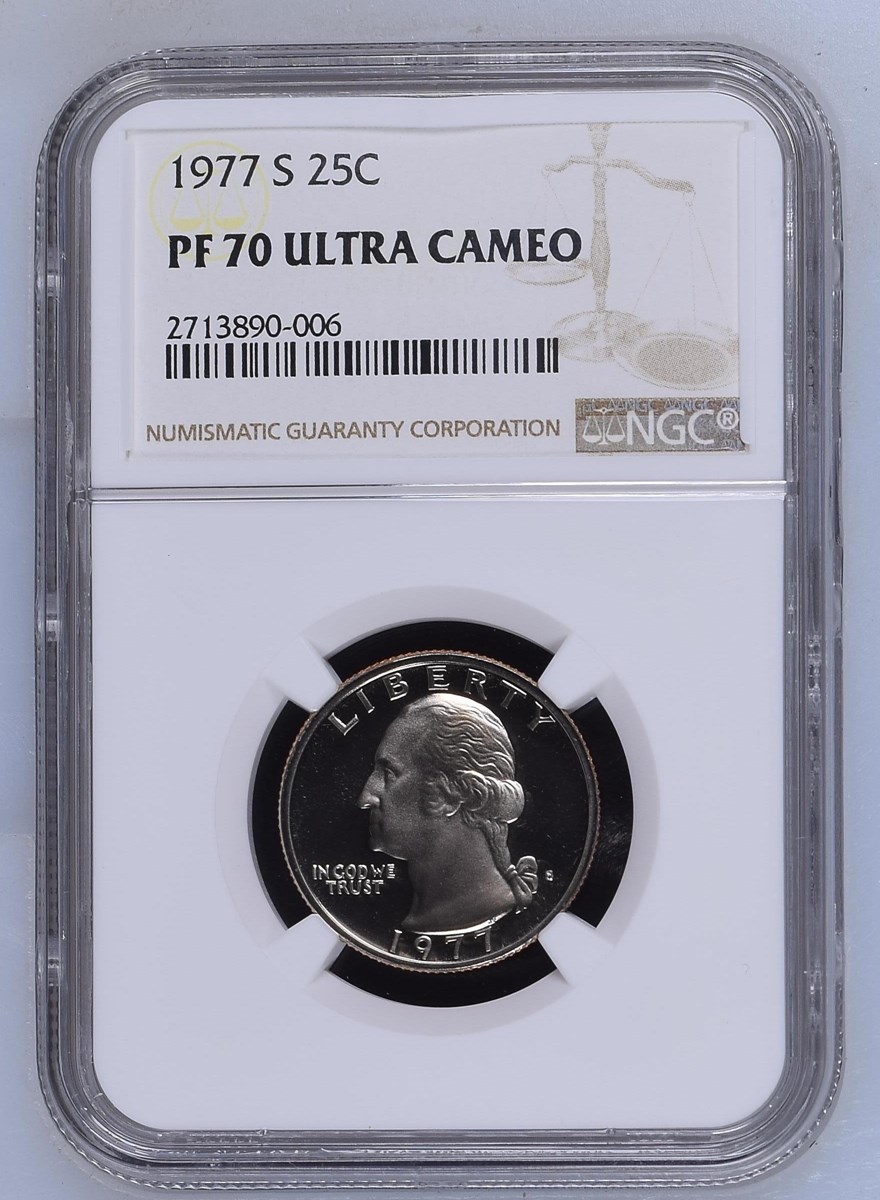 1977 S 25C PF | Coin Explorer | NGC