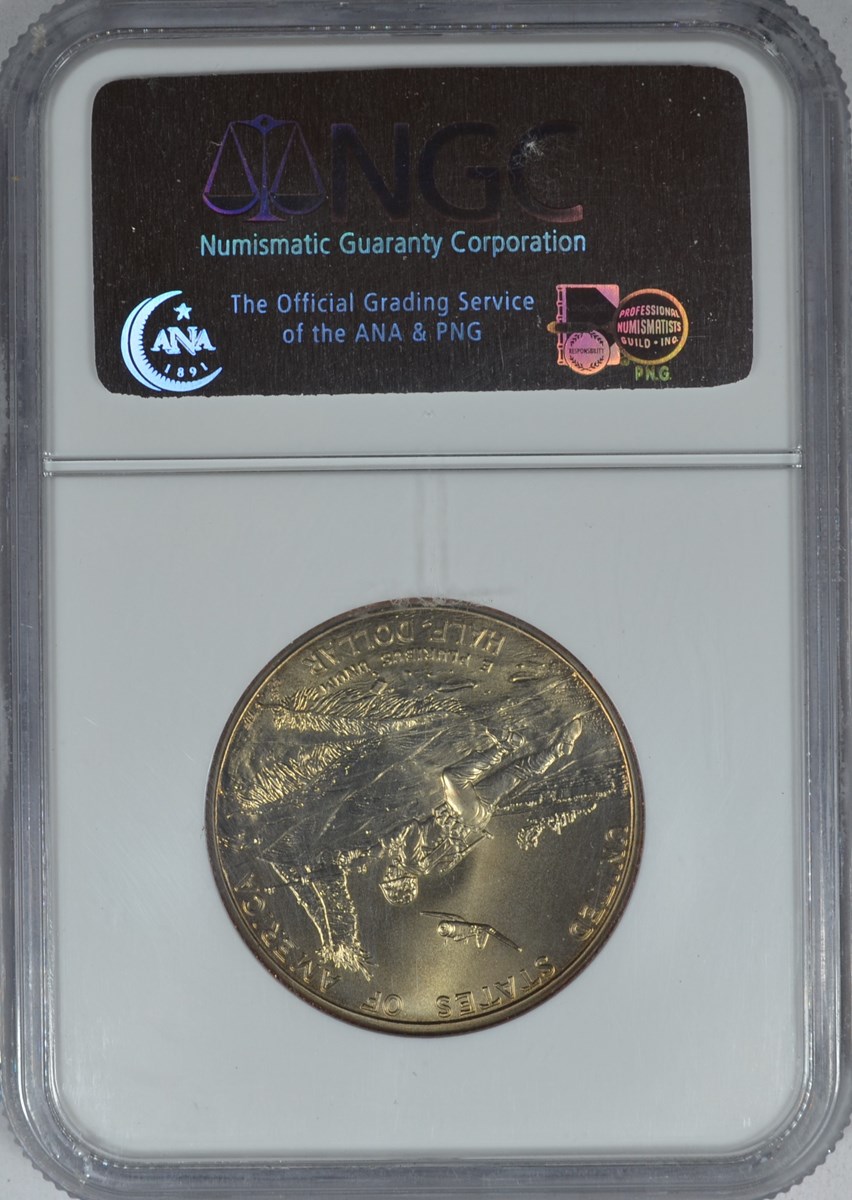 1991-1995 P World War II Anniversary 50C MS | Coin Explorer | NGC