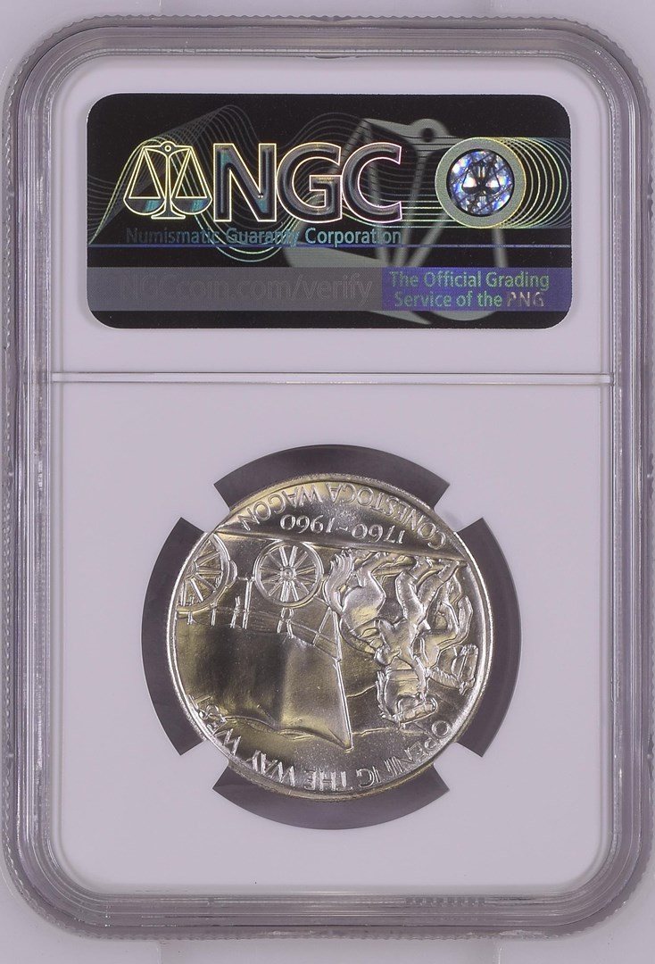 1960 SILVER PIONEER INVENTIONS SC50C MS | Coin Explorer | NGC