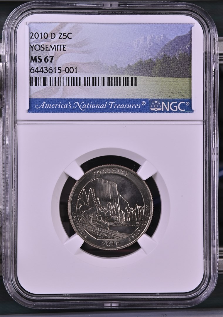 2010 D YOSEMITE 25C MS | Coin Explorer | NGC