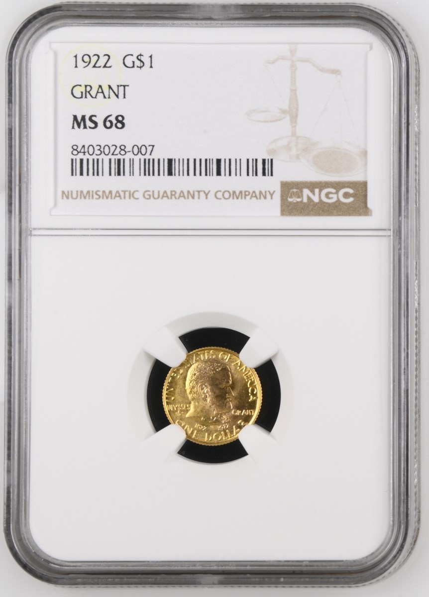 1922 GRANT G$1 MS | Coin Explorer | NGC