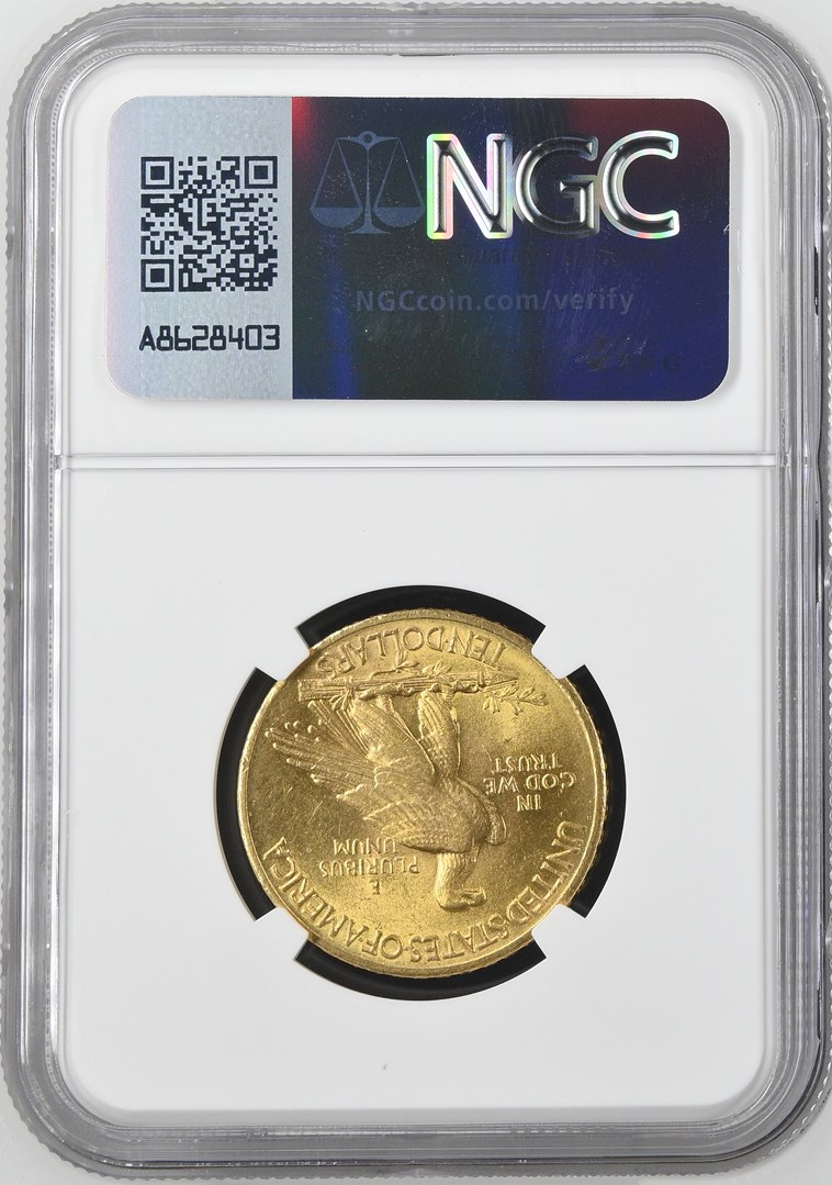 1909 $10 MS | Coin Explorer | NGC