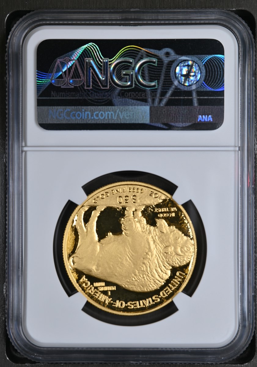2021 W Buffalo .9999 Fine G$50 PF | Coin Explorer | NGC