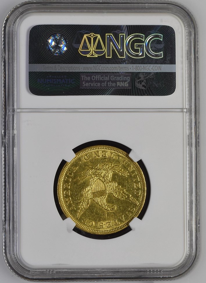 1839 LG LET HEAD OF 38 $10 MS | Coin Explorer | NGC