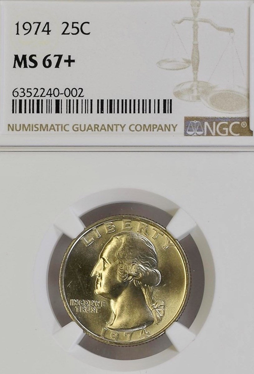 1974 25C MS | Coin Explorer | NGC