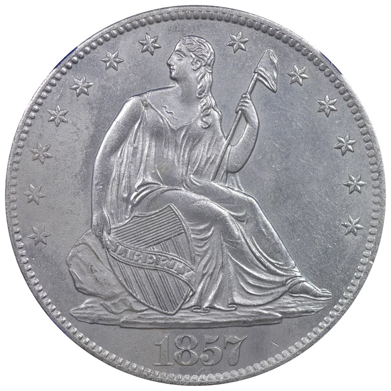 1857 O 50C MS | Coin Explorer | NGC