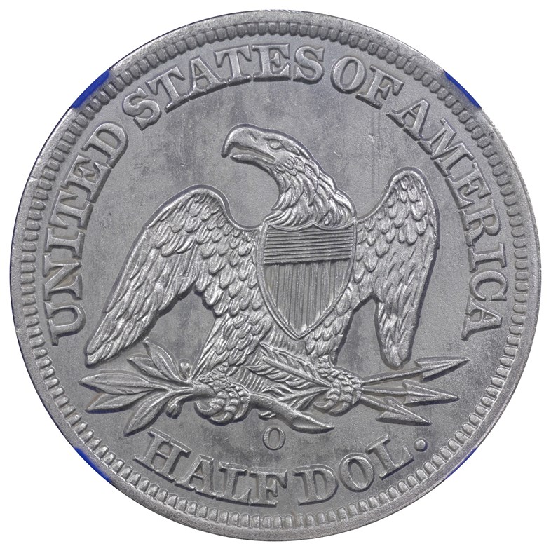 1857 O 50C MS | Coin Explorer | NGC