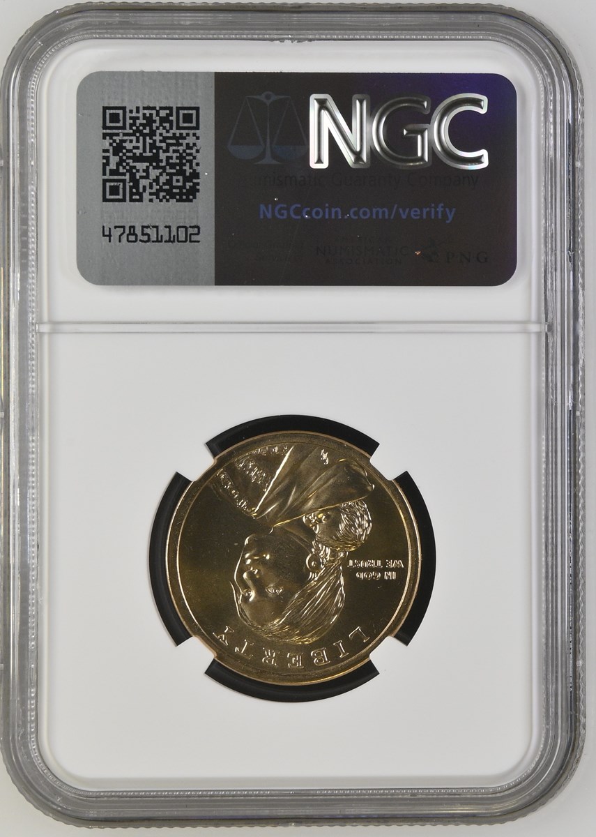2023 P Sacagawea Maria Tallchief $1 MS | Coin Explorer | NGC
