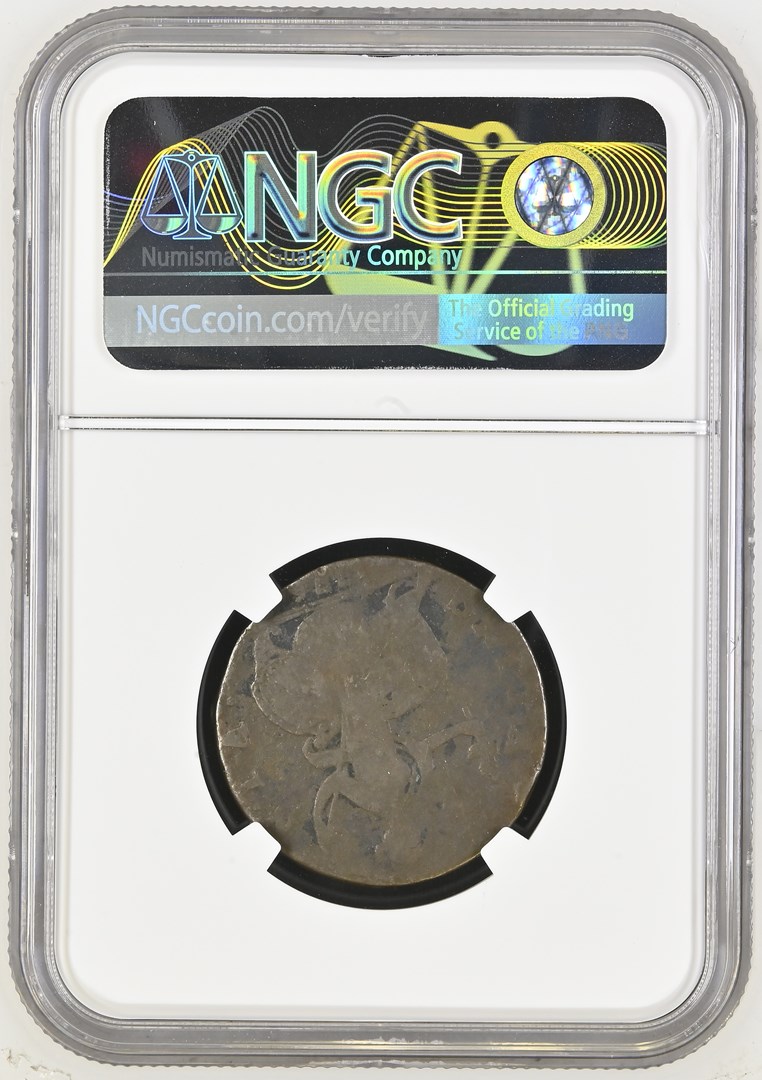 1776 'GEORGIVS' MACHIN'S MILLS 1/2P MS | Coin Explorer | NGC