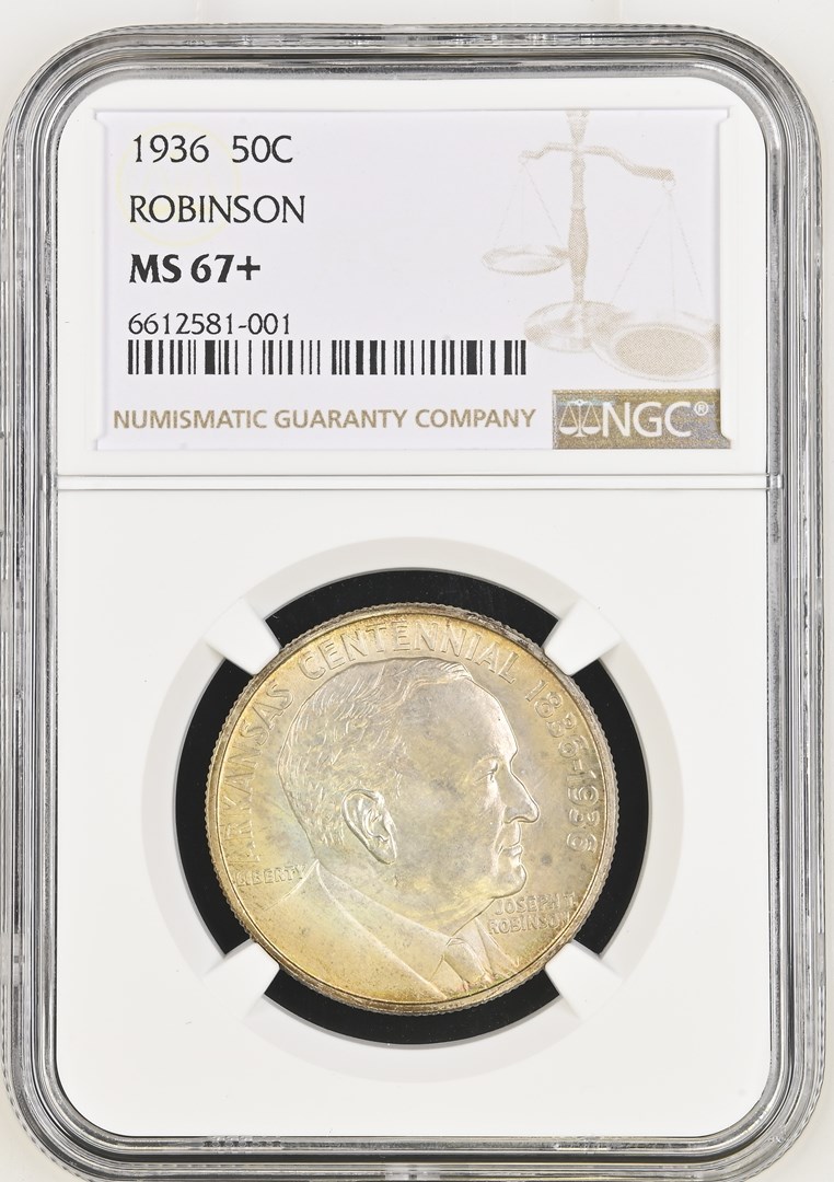 1936 ROBINSON 50C MS | Coin Explorer | NGC
