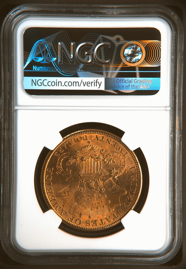 1897 S $20 MS | Coin Explorer | NGC