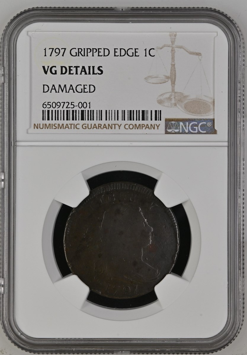 1797 GRIPPED EDGE 1C MS | Coin Explorer | NGC