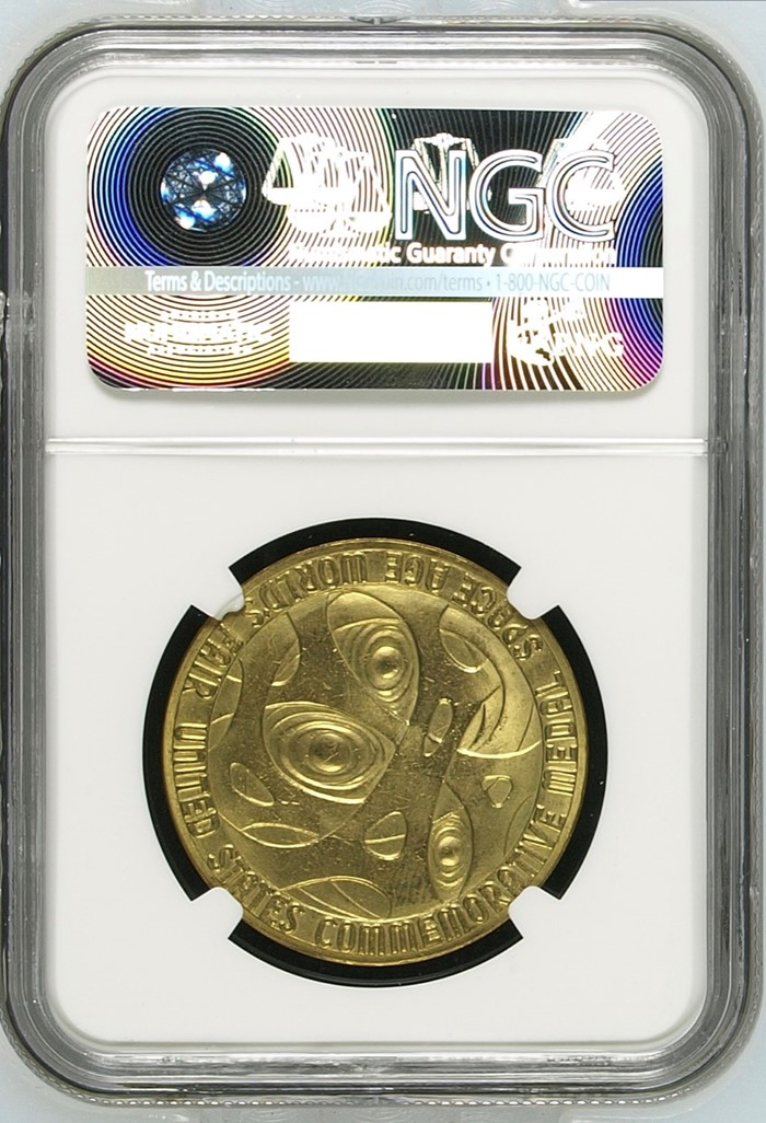 Century 21 Exposition Bronze Coin Details - Small U.S. Mint Medals