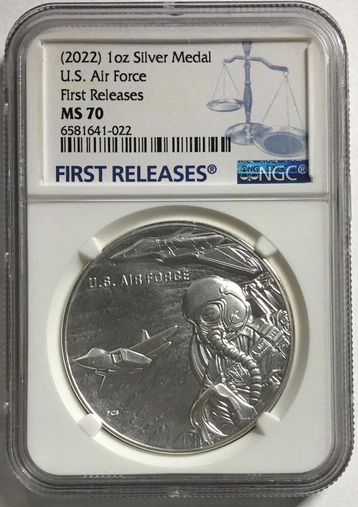 air force silver medal us mint