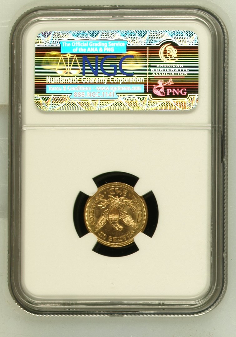 1855 $2.5 MS | Coin Explorer | NGC