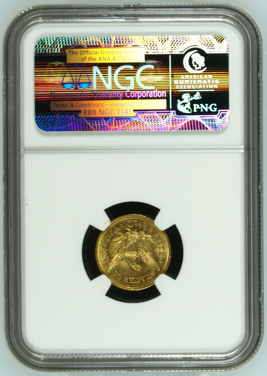 1857 $2.5 MS | Coin Explorer | NGC