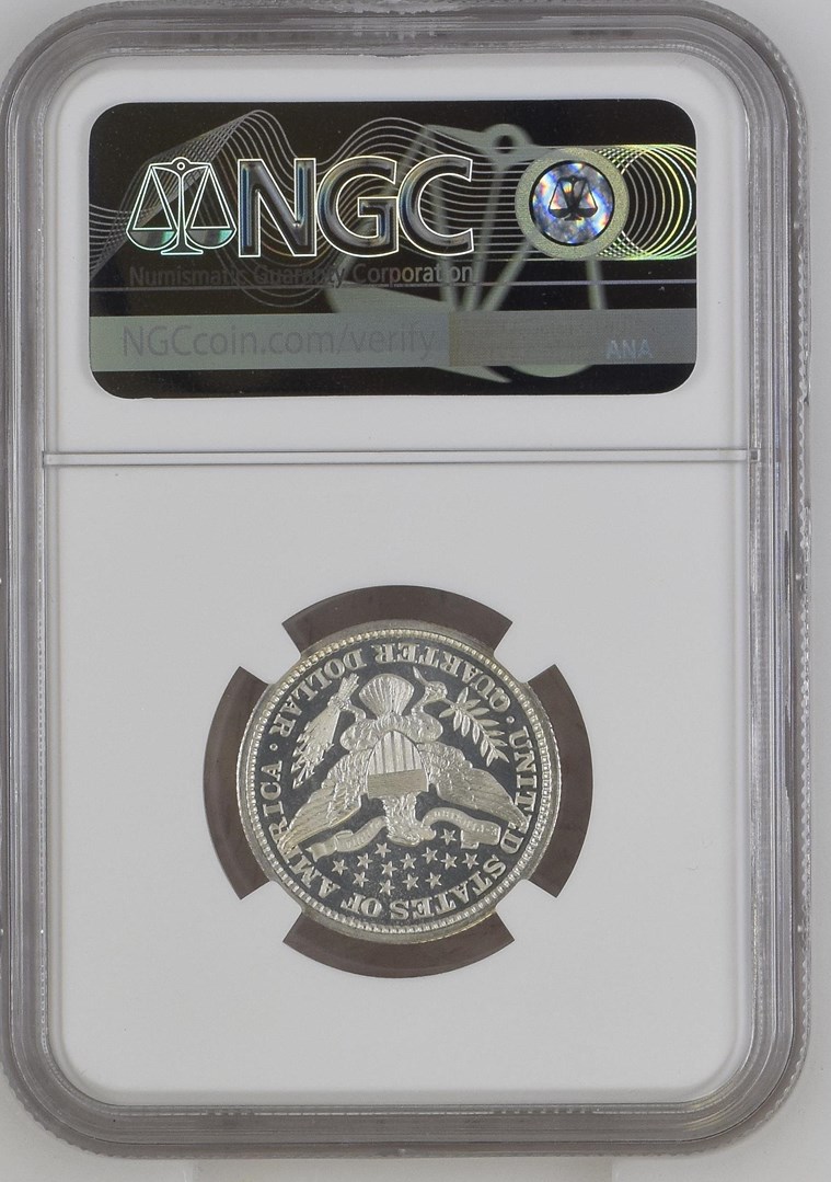 1896 25C PF | Coin Explorer | NGC