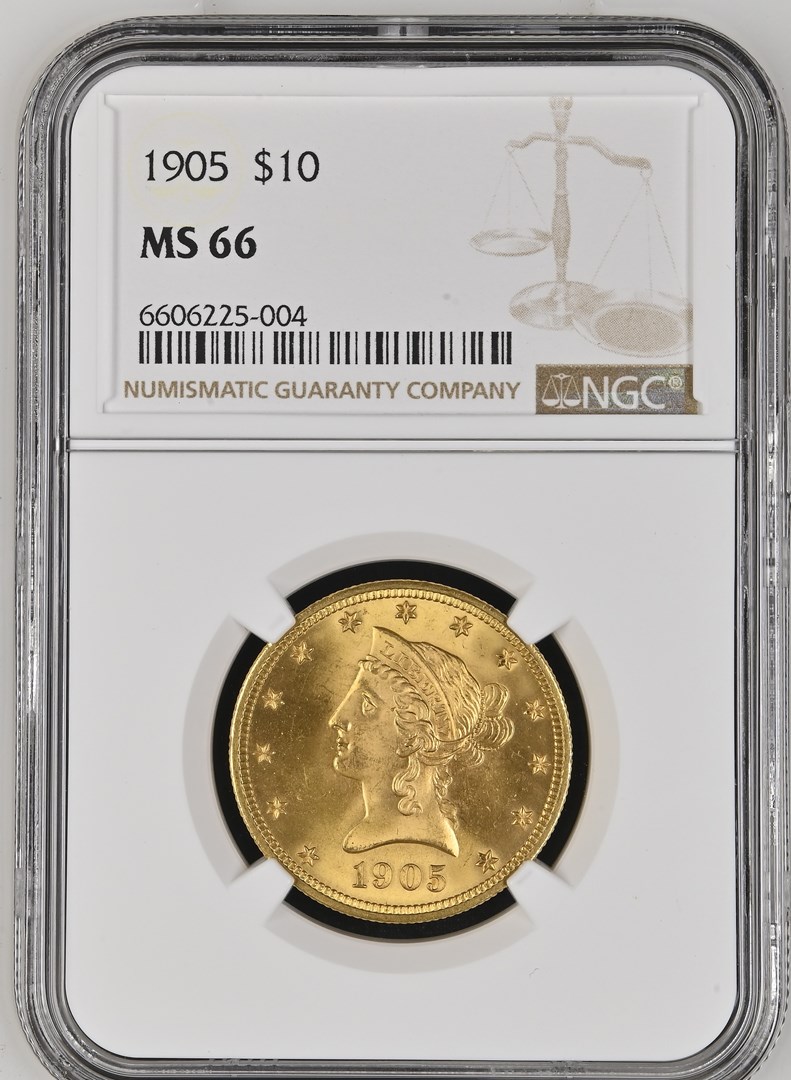 NGC鑑定済 明治38年(1905年) 日本10銭銀貨 MS63 古銭  1905 $10 MS | Coin Explorer | NGC