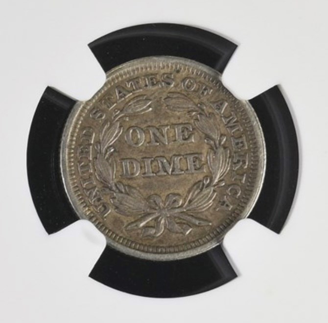 1856 SMALL DATE 10C MS | Coin Explorer | NGC