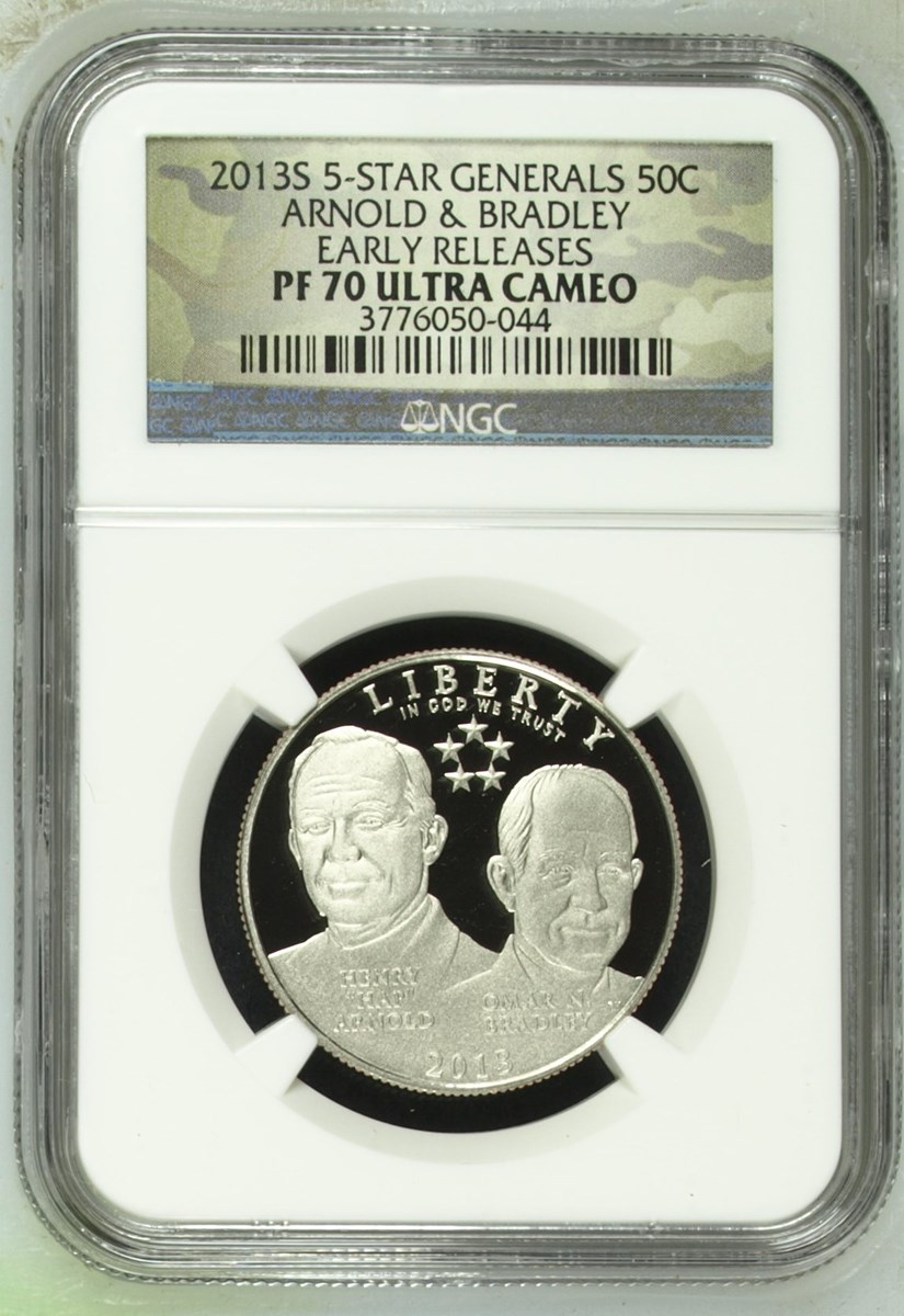 2013 S 5-STAR GENERALS 50C PF | Coin Explorer | NGC