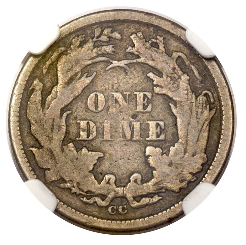 1873 CC ARROWS 10C MS | Coin Explorer | NGC