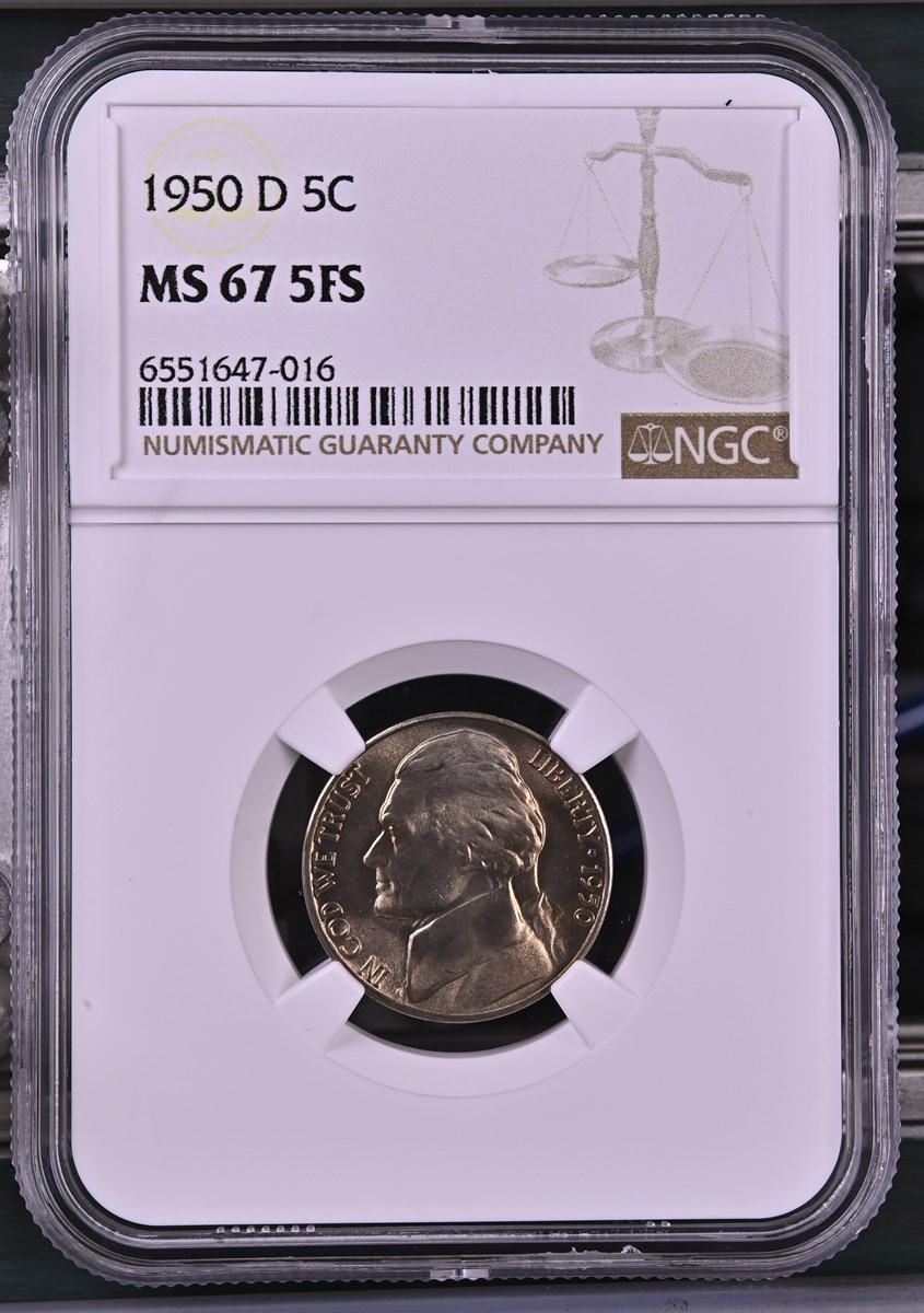 1950 D 5C MS | Coin Explorer | NGC