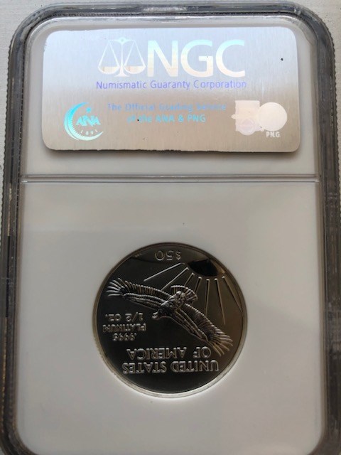 2007 EAGLE P$50 MS | Coin Explorer | NGC
