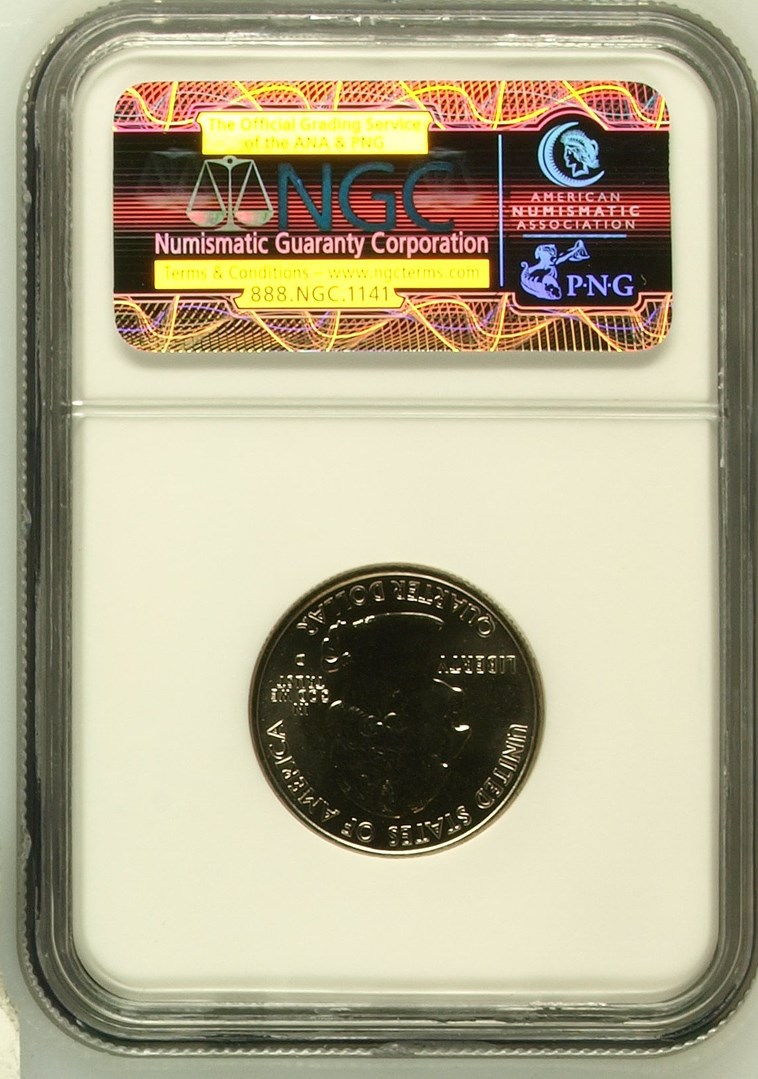 2006 D NORTH DAKOTA 25C MS | Coin Explorer | NGC