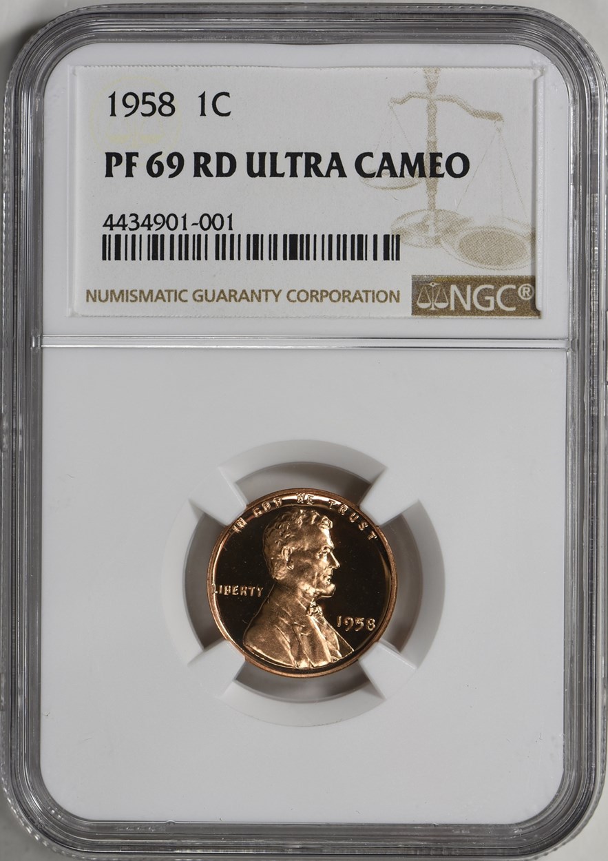 1958 1C PF | Coin Explorer | NGC