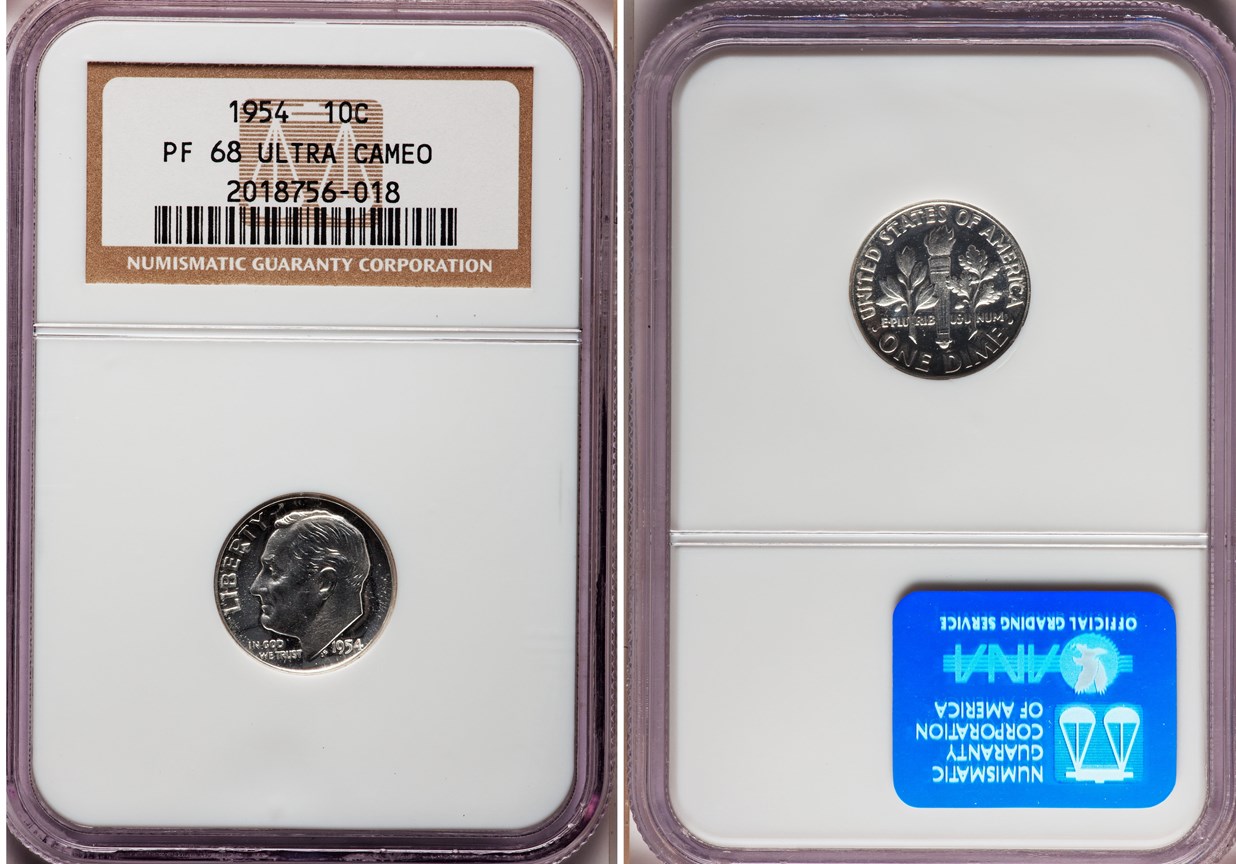1954 10C PF | Coin Explorer | NGC