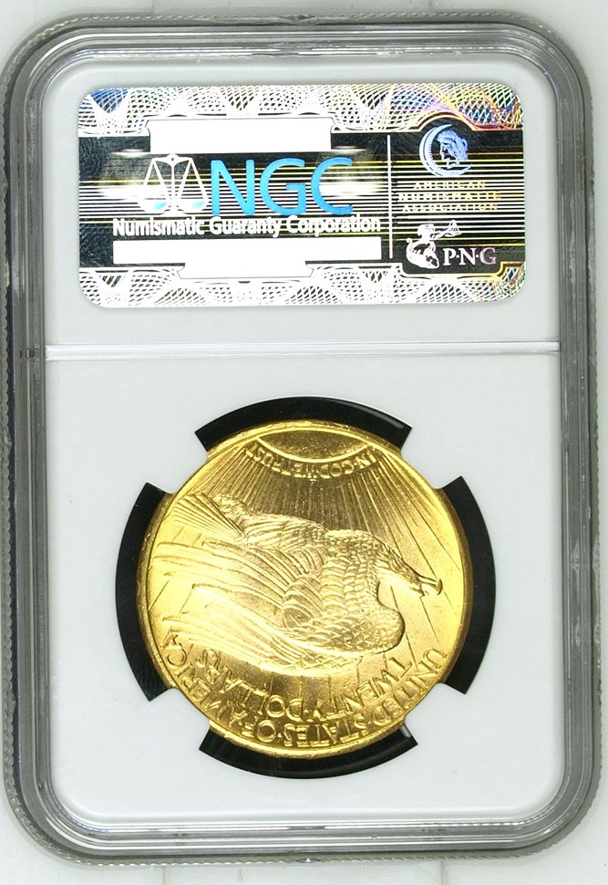 1911 D $20 MS | Coin Explorer | NGC