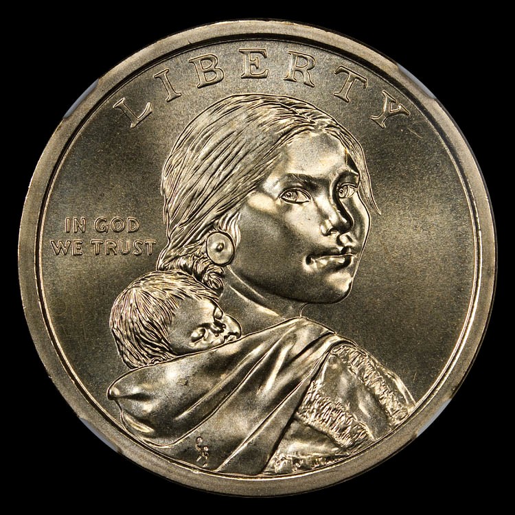 2012 D SACAGAWEA 17th CENTURY TRADE ROUTES $1 MS | Coin Explorer | NGC