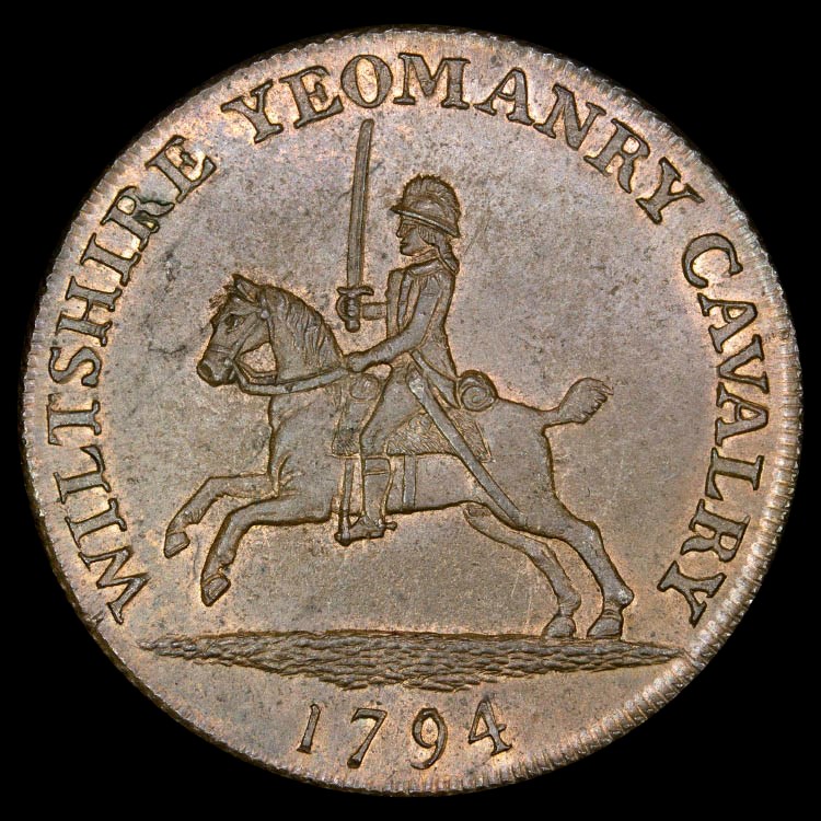 Great Britain - Token Halfpenny Coin Details - Horses