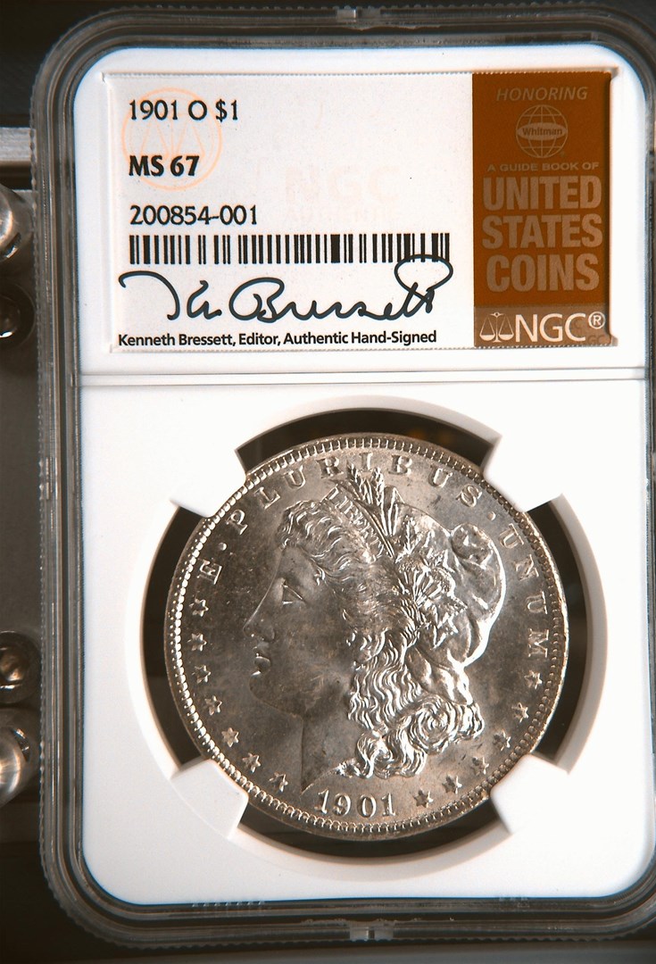 1901 O $1 MS | Coin Explorer | NGC