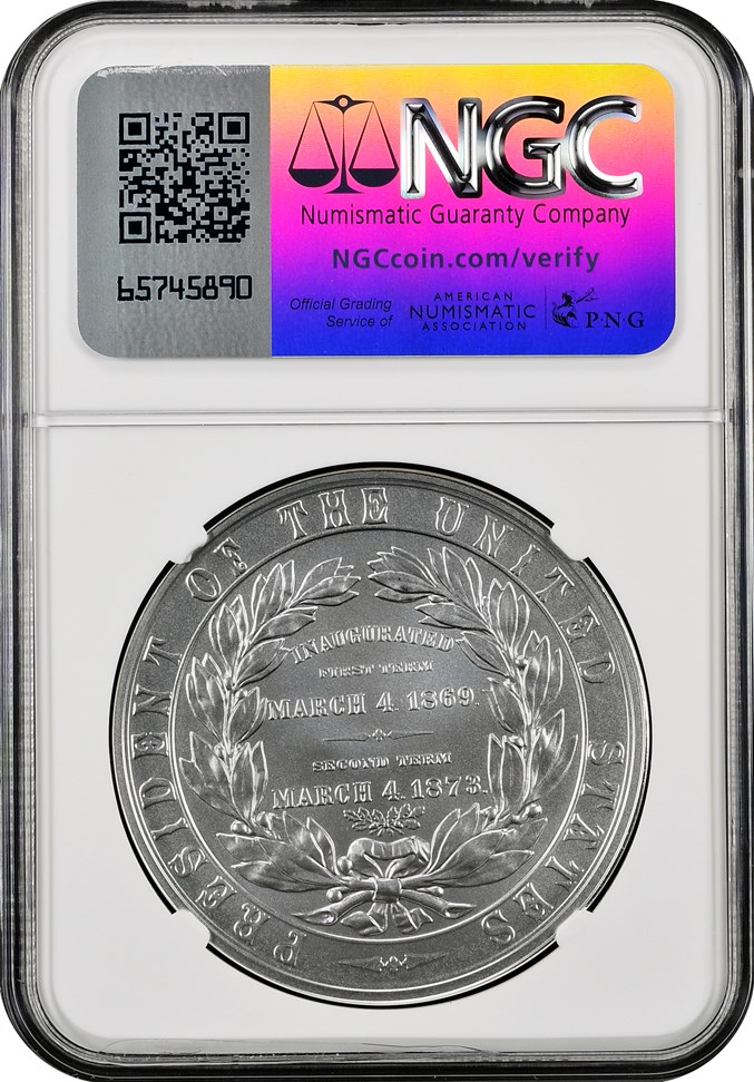 ユリシーズ・S・グラント記念硬貨 2023)1oz Silver Ulysses S. Grant Medal MS | Coin Explorer | NGC