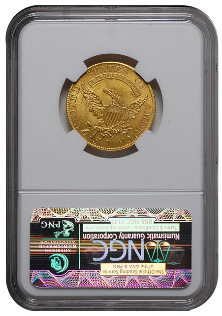 1809/8 BD-1 $5 MS | Coin Explorer | NGC